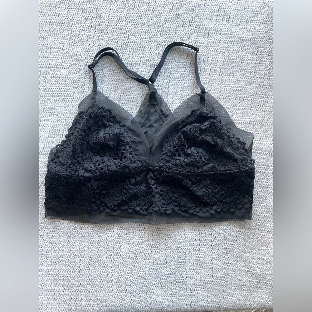 FREE ADD ON | Aerie Sheer Lace Bralette